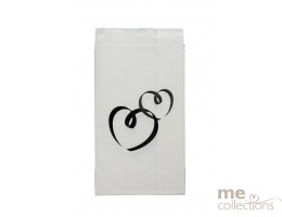BRAND NEW DESIGN Cake bags -  Two Hearts 