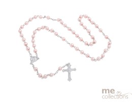 Pink Pearls Rosary beads 